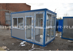 Блок-контейнер 4м, проходная, г.Ставрополь в Хохольском