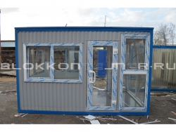 Блок-контейнер 4м, проходная, г.Ставрополь в Хохольском